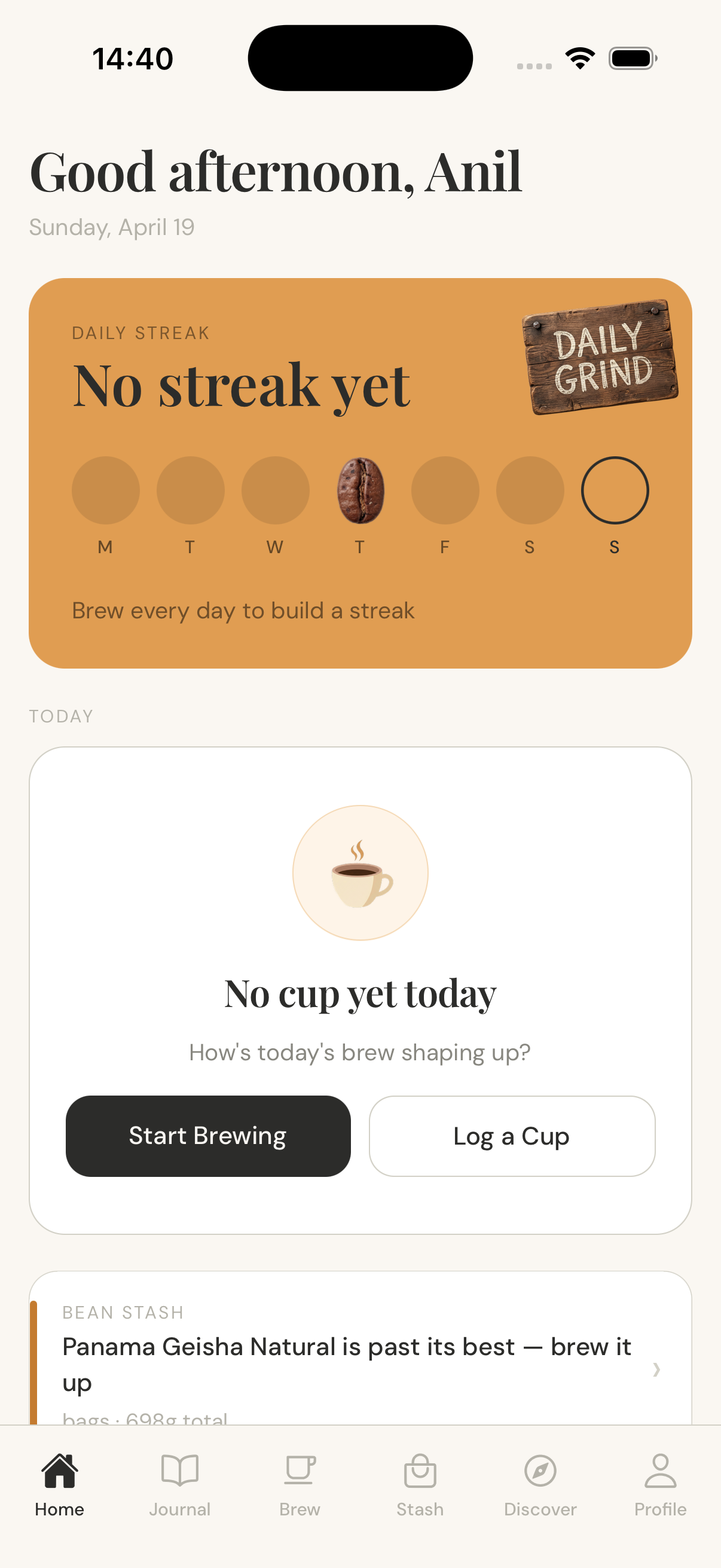 Brewio app screenshot
